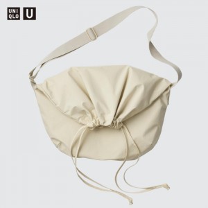 Tasky Uniqlo Drawstring Taška Cez Rameno Panske Natural Slovensko | E665362