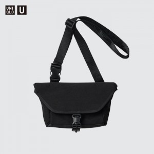 Tasky Uniqlo Mini Messenger Bag Panske Čierne Slovensko | X611892