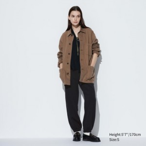 Teplakove Nohavice Uniqlo Damske Čierne Slovensko | Q385253
