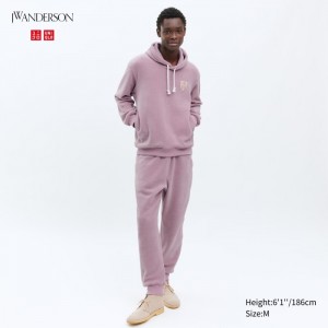 Teplakove Nohavice Uniqlo Fleece Panske Ruzove Slovensko | G877570