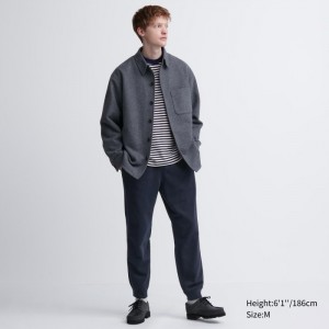Teplakove Nohavice Uniqlo Panske Námornícka Modrá Slovensko | T190069