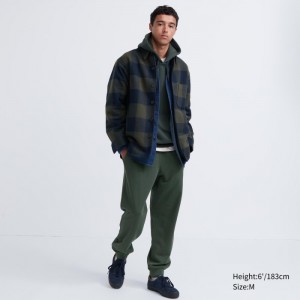 Teplakove Nohavice Uniqlo Panske Tmavo Zelene Slovensko | I539348