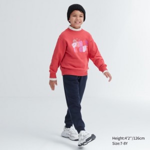 Teplakove Nohavice Uniqlo Pile-Podsite Detske Námornícka Modrá Slovensko | P335282