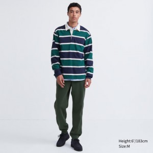 Teplakove Nohavice Uniqlo Vysoke Panske Tmavo Zelene Slovensko | N798417