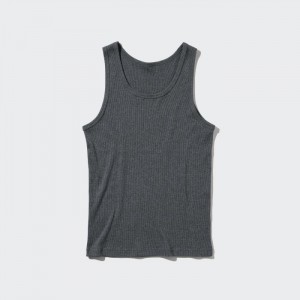 Tielko Uniqlo Dry Color Rebrovaný Damske Tmavo Siva Slovensko | E458331