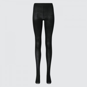 Pančuchové Nohavice Uniqlo HEATTECH Damske Čierne Slovensko | H669894