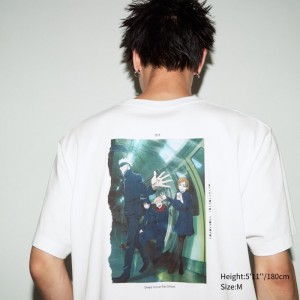 Tricko Grafika Uniqlo Anime JUJUTSU KAISEN Season 2 UT (Kratke-Sleeve) Panske Biele Slovensko | W189525