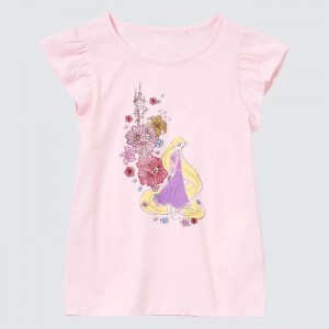 Tricko Grafika Uniqlo Heroines UT (Kratke-Sleeve) Detske Ruzove Slovensko | H779476