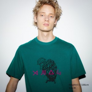 Tricko Grafika Uniqlo Hunter X Hunter UT (Kratke-Sleeve) Panske Zelene Slovensko | X158474