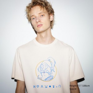 Tricko Grafika Uniqlo Hunter X Hunter UT (Kratke-Sleeve) Panske Biele Slovensko | B806231