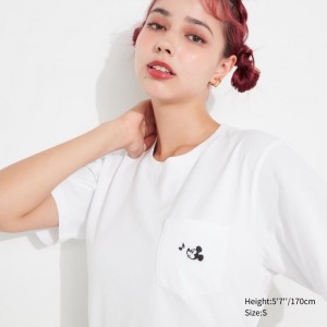 Tricko Grafika Uniqlo MAGIC FOR ALL FOREVER UT (Kratke-Sleeve) Damske Biele Slovensko | U228644