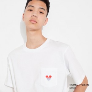 Tricko Grafika Uniqlo MAGIC FOR ALL FOREVER UT (Kratke-Sleeve) Damske Biele Slovensko | Y827001