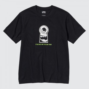 Tricko Grafika Uniqlo MAGIC FOR ALL FOREVER UT (Kratke-Sleeve) Panske Čierne Slovensko | X904182