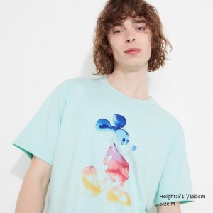 Tricko Grafika Uniqlo MAGIC FOR ALL FOREVER UT (Kratke-Sleeve) Damske Svetlo Zelene Slovensko | D852951