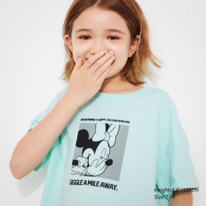 Tricko Grafika Uniqlo MAGIC FOR ALL FOREVER UT (Kratke-Sleeve) Detske Svetlo Zelene Slovensko | D913958