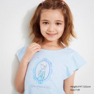 Tricko Grafika Uniqlo MAGIC FOR ALL FOREVER UT (Kratke-Sleeve) Detske Svetlo Modre Slovensko | X435267