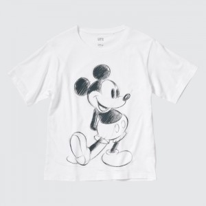 Tricko Grafika Uniqlo Magic For All Classics Kratke-Sleeve UT Damske Biele Slovensko | Q270271