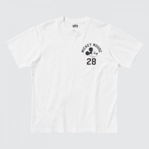Tricko Grafika Uniqlo Magic For All Favorites UT (Kratke-Sleeve) Damske Biele Slovensko | Z123506