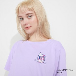 Tricko Grafika Uniqlo Peanuts Hawaii UT (Kratke-Sleeve) Damske Nachový Slovensko | L011766