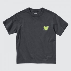 Tricko Grafika Uniqlo Podkategória UT (Kratke-Sleeve) Detske Tmavo Siva Slovensko | B940155