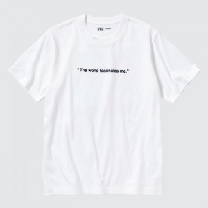 Tricko Grafika Uniqlo UT Archive UT (Kratke Sleeve) (Andy Warhol) Panske Biele Slovensko | N195329