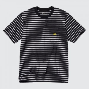 Tricko Grafika Uniqlo UT Archive UT (Kratke-Sleeve) (Jean-Michel Basquiat) Panske Čierne Slovensko | O944792