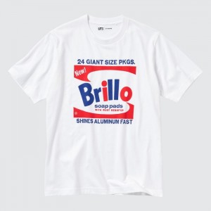 Tricko Grafika Uniqlo UT Archive UT (Kratke Sleeve) (Andy Warhol) Panske Biele Slovensko | W636903