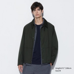 Tricko Uniqlo Brushed Bavlnene Crew Neck Long-Sleeve Panske Námornícka Modrá Slovensko | K919903