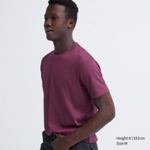 Tricko Uniqlo Dry Color Crew Neck Kratke-Sleeve Panske Nachový Slovensko | J309835